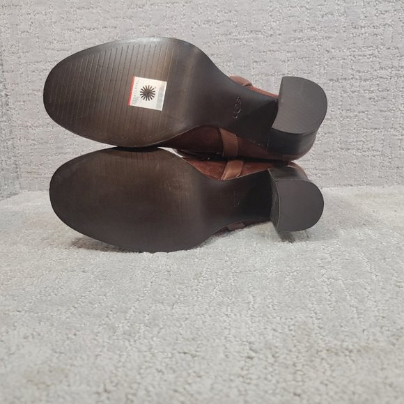 UGG Australia Dandridge Brown Mahogany Ankle Boots Women's Size US 5, 12 NEW - Picture 4 of 11